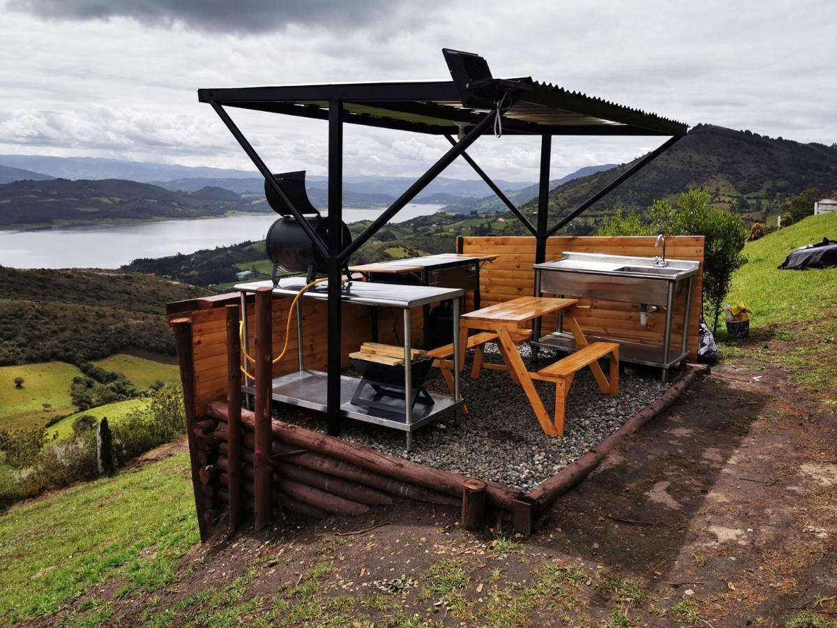 Glamping Guatavita Hills酒店 外观 照片