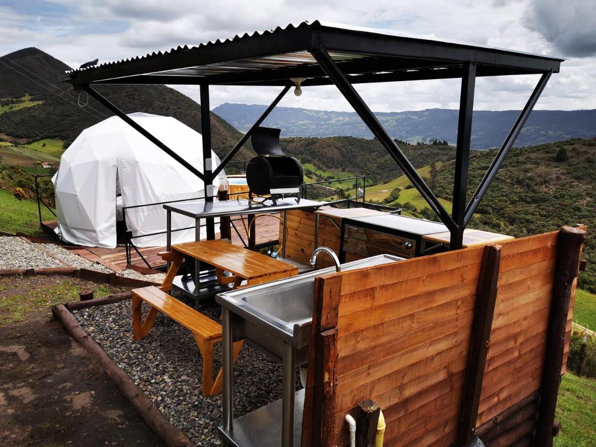 Glamping Guatavita Hills酒店 外观 照片